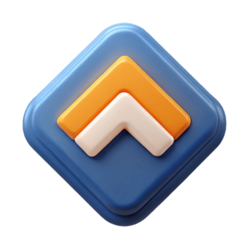 levendig onderscheiden chevron insigne richten omhoog. knapperig randen, enkel gewicht hartinfarct, vlak kleur met schaalbaar ontwerp. png