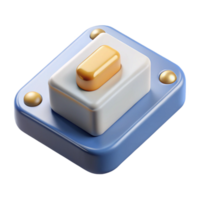 exquisite baroque Schematic of a simple electrical switch. Minimal design, clean lines, with Scalable Design. high resolution png
