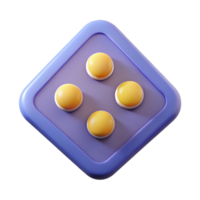 stunning timeless Triangular badge with three small circles. Minimal design, flat color with Scalable Design. png