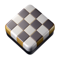 timeless victorian Checkerboard pattern with alternating colors. Flat color, crisp edges, with Scalable Design. professional png