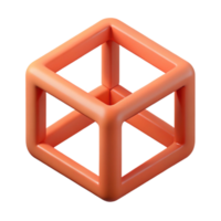 stunning passionate modern Isometric cube pattern. Flat color, crisp edges, geometric with Scalable Design. masterfully captured png