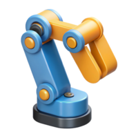 serene standout Scalable diagram of a robotic arm. Crisp edges, flat color with Scalable Design. png