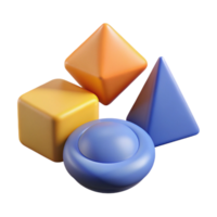 passionate serene Set of three simple, geometric icons. Geometric, flat color, single-weight stroke with Scalable Design. 4K png
