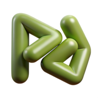 impressive exceptional Geometric, minimal PLAY in olive green. Scalable, single-weight stroke with Scalable Design. png