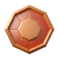 picturesque retro Shield badge with a single horizontal stripe. Single-weight stroke, flat color, clean lines with Scalable Design. masterfully captured png