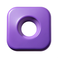 energetic splendid Scalable, geometric letter D . Flat green, single-weight stroke with Scalable Design. expertly shot png