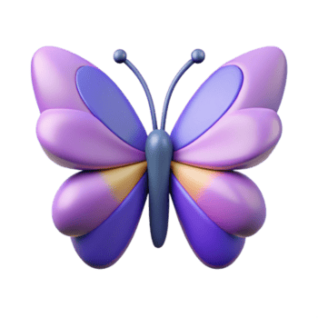 linda tradicional simétrico borboleta com fresco arestas e peso único AVC. plano cor com escalável Projeto. bem detalhe png