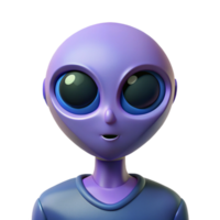 pristine remarkable A stylized alien with an oval head and three eyes. Clean lines, scalable, flat color with Scalable Design. png
