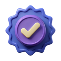 majestic notable Circular badge with checkmark. Crisp edges, minimal, with Scalable Design. png