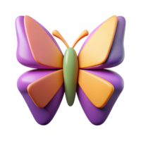 spectacular impressionist Symmetrical, geometric design of a butterfly with solid colors with Scalable Design. original png