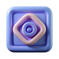 mysterious beautiful Minimalist square spiral, geometric, single-weight stroke, scalable, flat color with Scalable Design. top-tier png