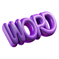 enchanting inspired Clean lines, flat color WORD in violet. Crisp edges, with Scalable Design. png