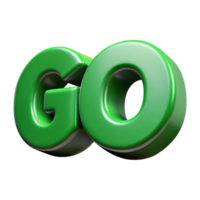 unforgettable modern Crisp edges on a flat green GO with clean lines with Scalable Design. studio quality png