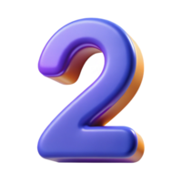 splendid urban A stylized number with a curved shape. Crisp edges, flat color, with Scalable Design. luxury png