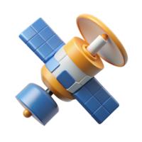 radiant melancholic avant-garde Minimal technical schematic of a satellite. Flat color, with Scalable Design. exclusive png