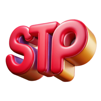 vibrante vintage escalável, simétrico Pare com fresco arestas com escalável Projeto. original png