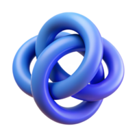 magnificent classic Intertwined circles, clean lines, crisp edges, with Scalable Design. ultra HD png