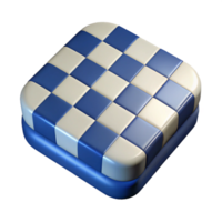 impressive rare Checkerboard pattern, flat color, crisp edges, with Scalable Design. png