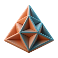 sought-after abstract Clean lines form a symmetrical with crisp edges. Flat orange with Scalable Design. expertly shot png