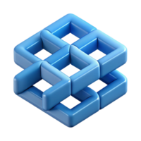 energetic enchanting Scalable, geometric letter A . Flat blue, clean lines with Scalable Design. 8K png