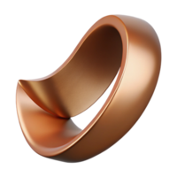 vibrant standout Geometric, minimal CURVE in bronze. Scalable, single-weight stroke with Scalable Design. png