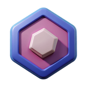 notável gótico octogonal crachá com uma central quadrado. geométrico, fresco arestas com escalável Projeto. habilmente tiro png