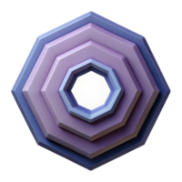 notable elegant Series of concentric octagons, flat color, scalable. Minimal design with Scalable Design. genuine png