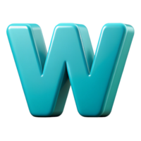glorious energetic avant-garde Crisp edges W in flat cyan. Clean lines with Scalable Design. sharp png