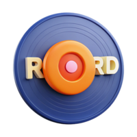 mesmerizing distinguished Flat color, geometric RECORD with clean lines with Scalable Design. png
