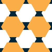 Seamless geometric pattern design vector