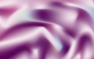 Abstract Silk Fabric Liquid Soft Shiny Satin Pink Abstract Waves Luxury Background, Smooth Gradient Modern Art presentation or mobile wallpaper Design vector