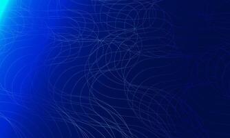 Colorful Abstract Wave Lines on Dark Background Futuristic Digital Design vector