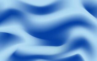 Abstract Smooth Wave Blue Fluid Background , Soft Gradient Modern Design vector