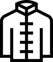 Changshan clothing icon vector