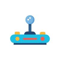 Retro Game Controller Icon Illustration on White vector