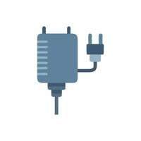 Intravenous fluid bag with power cord illustration design vector