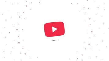 animação obrigado você para assistindo texto com falha efeitos em branco fundo video