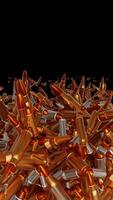 Vertical Transition of a Group of Bent Bullets from Various Weapons in Different Sizes video