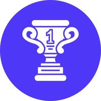 1st Prize Color Stroke Symbol vector