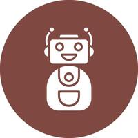 Bot Compact Web Symbol vector