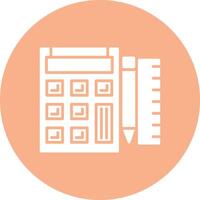 Calculator 3D Rendered Symbol vector