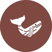 Whale Compact Web Symbol vector