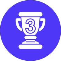 3rd Prize Minimal UI Element vector