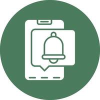 Smartphone UI Badge vector