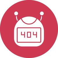 Bot Neon UI Symbol vector