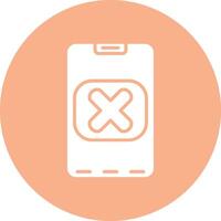 Smartphone Muted Tone Element vector