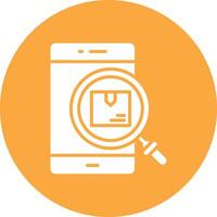Search Color Block Badge vector