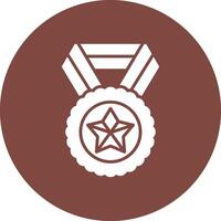 Medal Monotone Sketch Design vector