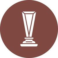 Trophy Cup Soft Outline Graphic vector