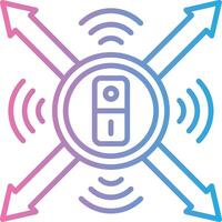 Accelerometer Sensor Illustrated Concept Graphic vector